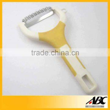 Y-Shape Orange Color Plastic Handle Vegetable Peeler photo-2