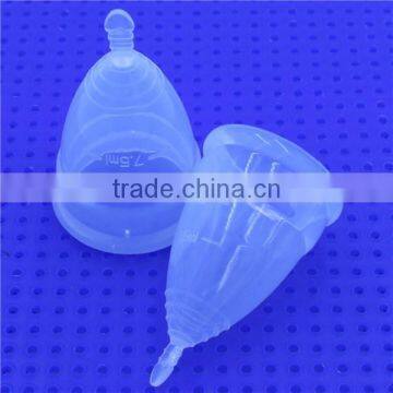 Medical Material Silicone Menstrual Cup for Swimming, Sports and Travels photo-2