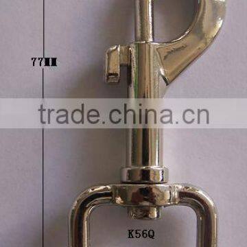 Zinc Alloy Swivel Snap Hook with Nickel Plated