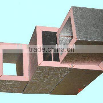 HVAC heat insulation air duct system