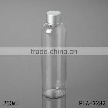 250ml Best Sellers Hot Product Round Shoulders Hot Fill Pet Bottle Flip Cap Cosmetic Shampoo Cleaser Plastic Bottle Cost Price photo-5