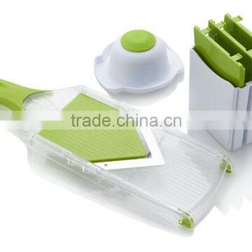 The Professional Mandoline Slicer Cutter Grater Steel V-Blade Guard Fruit Fries Cook photo-2