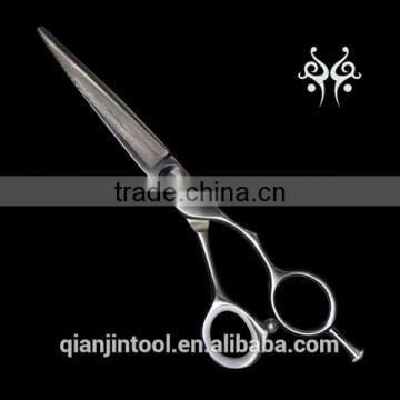 XP-60V QJ159 Baber Scissors With Damascus Layer Steel Hair Cutting Scissors photo-2