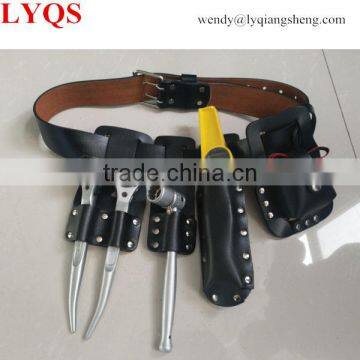 Natural First Layer Leather Tool Belts Sets for Scaffolding