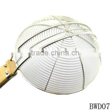 Stainless Steel Fry Strainer With Wooden Handle photo-5