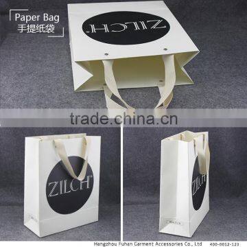 Printed Paper Bag with Customized Logo and Handles