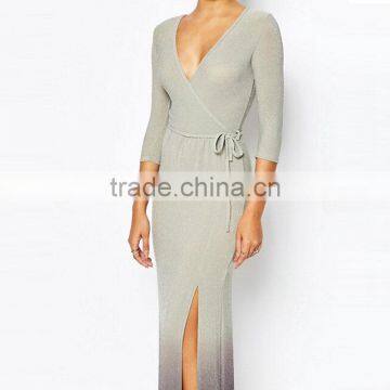 2017 Spring Sexy Maxi Dress Women Long Tie Dye Dress For Women HSD9991 photo-4