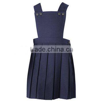 Girls School Uniform Pinafore, Pinafore School Uniform, Cotton Pinafore Dress photo-6