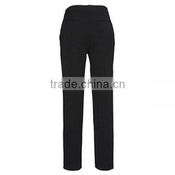 Wool Solid Black Color 2014 Ladies' Fashion High Quality Manufacturer Chino Pants photo-2