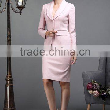 Fashion Ladies Skirt Suits Custom Women Suit WMS38 photo-2