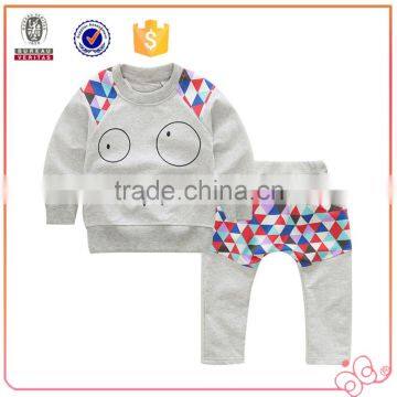 Unisex Infants 100% Organic Cotton Baby Romper Long Sleeve Printed Newborn Baby Clothes photo-4