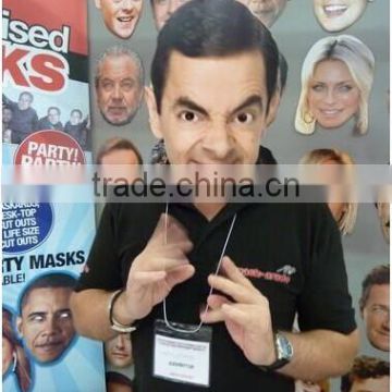 Mr Bean Celebrity face mask Rowan Atkinson