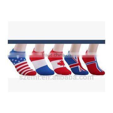 Personality Trend in Europe and the United States Flag Socks Male Boat Socks Socks Literary Low in Spring and Summer, Thin photo-3