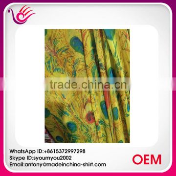 Hot china products wholesale Chiffon Printed Fabric for Scarf CP102