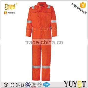 Factory Price orange Nomex Flame Retardant Protective Coverall