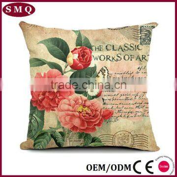 Cotton Fabric Painting Designs Cushion Cover 50x50 photo-5