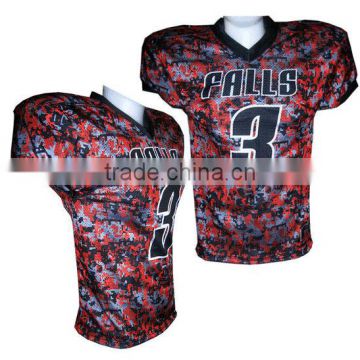 Camo American Football Jersey