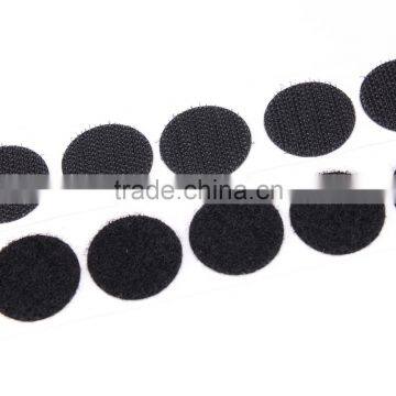 25mm Black Round Self Adhesive Hook Loop Dots photo-2