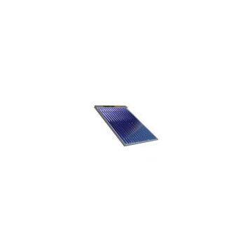 Flat Panel Vacuum Solar Collectors with Heat-Pipes