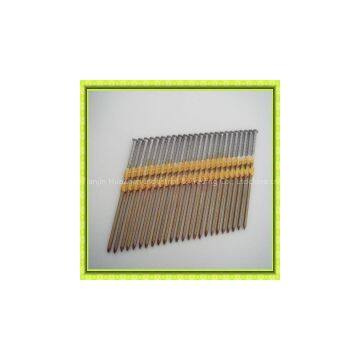 21 Degree Ring Shank Plastic Collated Plastic Strip Nails