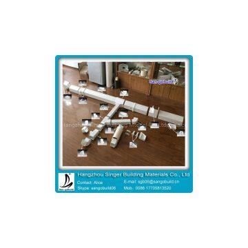 2015 New SGB Brand PVC Rain Gutter System For Drainage System /Rain Gutter And Downspout