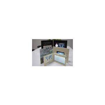 Battery Operated Custom Video Greeting Cards brochure 4.3 Inch 250cd/m2