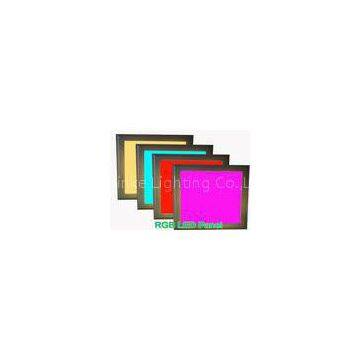 Embedded Super Bright RGB LED Panel Light , 1x1 Wall Mounted LED Light Panel