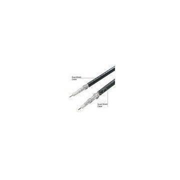 FEP Insulation Plenum RG6 3GHZ Coaxial Cable Quad - Shield with CMP PVC