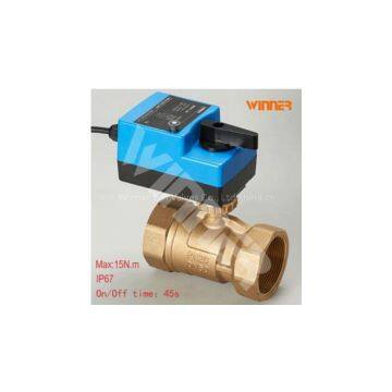Forged Brass Ball Valve for Water Flow Control photo-1