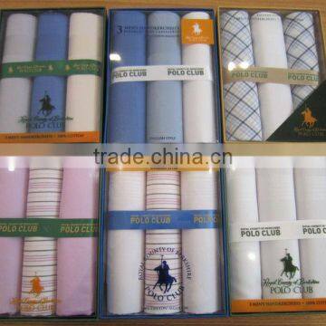 Gentelmen handkerchief 100% cotton handkerchief manufacturers