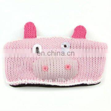 fashional design hot popular sell well knit animal headband