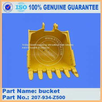 PC360-7 digger bucket 207-934-Z500 with OEM parts cheap price