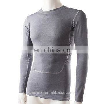 Quick dry and Breathable long sleeve compression top for men