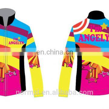 Custom Women long sleeve bike outdoor cycling long shirt clothing