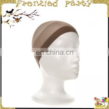 Beige and Black Snood Elastic Nylon Nylon Wig Caps FGWA-1007