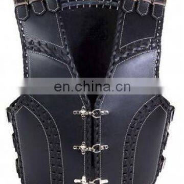 Leather Motorcycle Vest