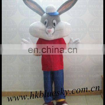 hot sale happy face bugs bunny rabbit mascot costumes