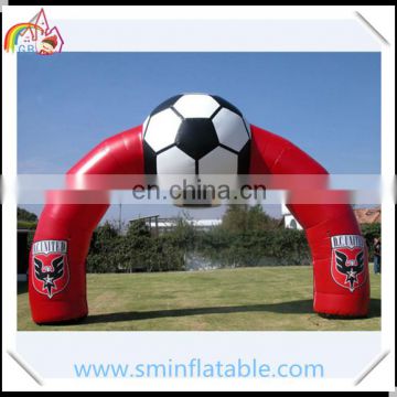 Promotion inflatable football arch, advertising sport archway , inflatable entrance race arch for outdoor event