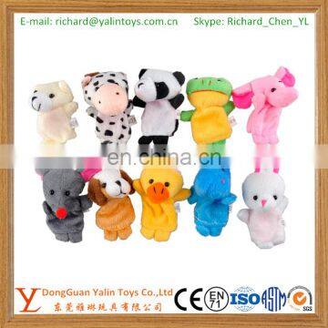 Cute Animal Hand Puppets Baby Plush Toy Finger Puppet