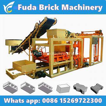 QT4-26C or QT4-25 Shengya Automatic Concrete Block Machine, Habiterra Block Production Line photo-2