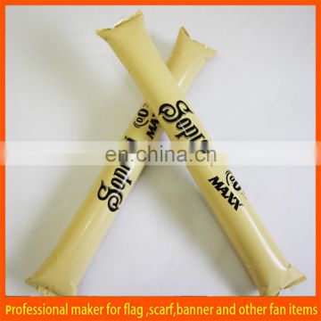 Custom promotional cheering inflatable sticks