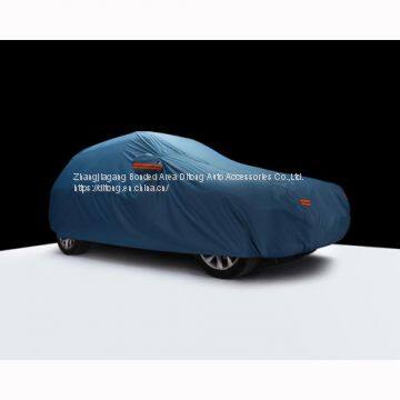 Sky Blue Color 190T Polyester Taffeta SUV Waterproof Car Covers photo-3