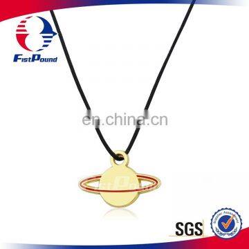 Planet Shaped Pendants for gold plated