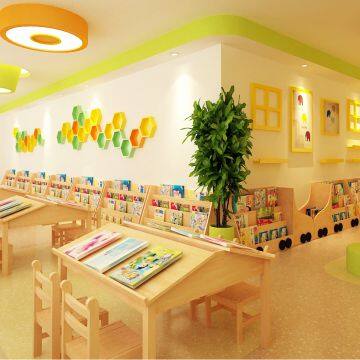 Safety Rounded Corner Classroom Furniture for Kindergarten photo-3