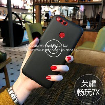 For Huawei Honor 7X Mobile Phone Case Cover Fashionable Shockproof Soft Silicone Matte Carbon Fiber TPU Case For Huawei Honor 7X photo-3