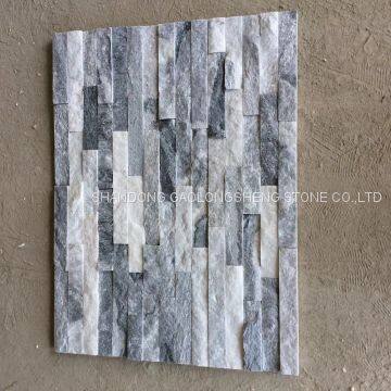 Grey Wooden Marble, White Grey Cloudy Marble, White Grey Landscaping Marble, Grey Waves Marble photo-5
