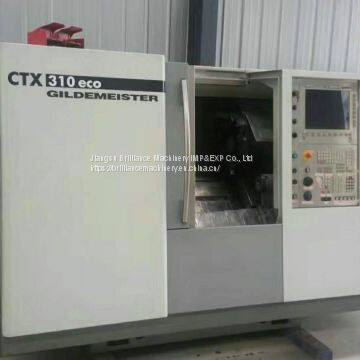 DMG CTX310eco CNC slant lathe