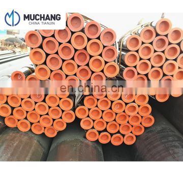 square or round black carbon steel seamless pipe