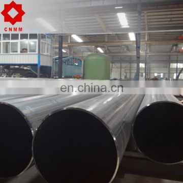 high quality and best price 45# tube making machinery lsaw welded black round steel pipe