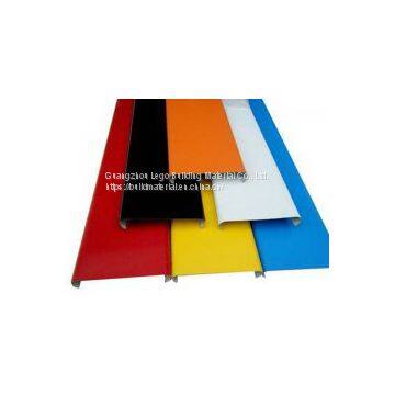 Lobby Colors Can Be Diverse Exterior Wall Aluminum Buckle Ceiling